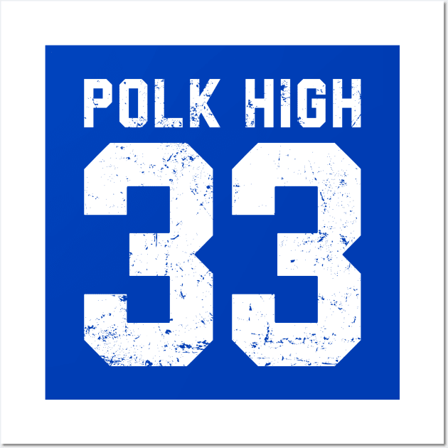 Polk High 33 Wall Art by Pikan The Wood Art